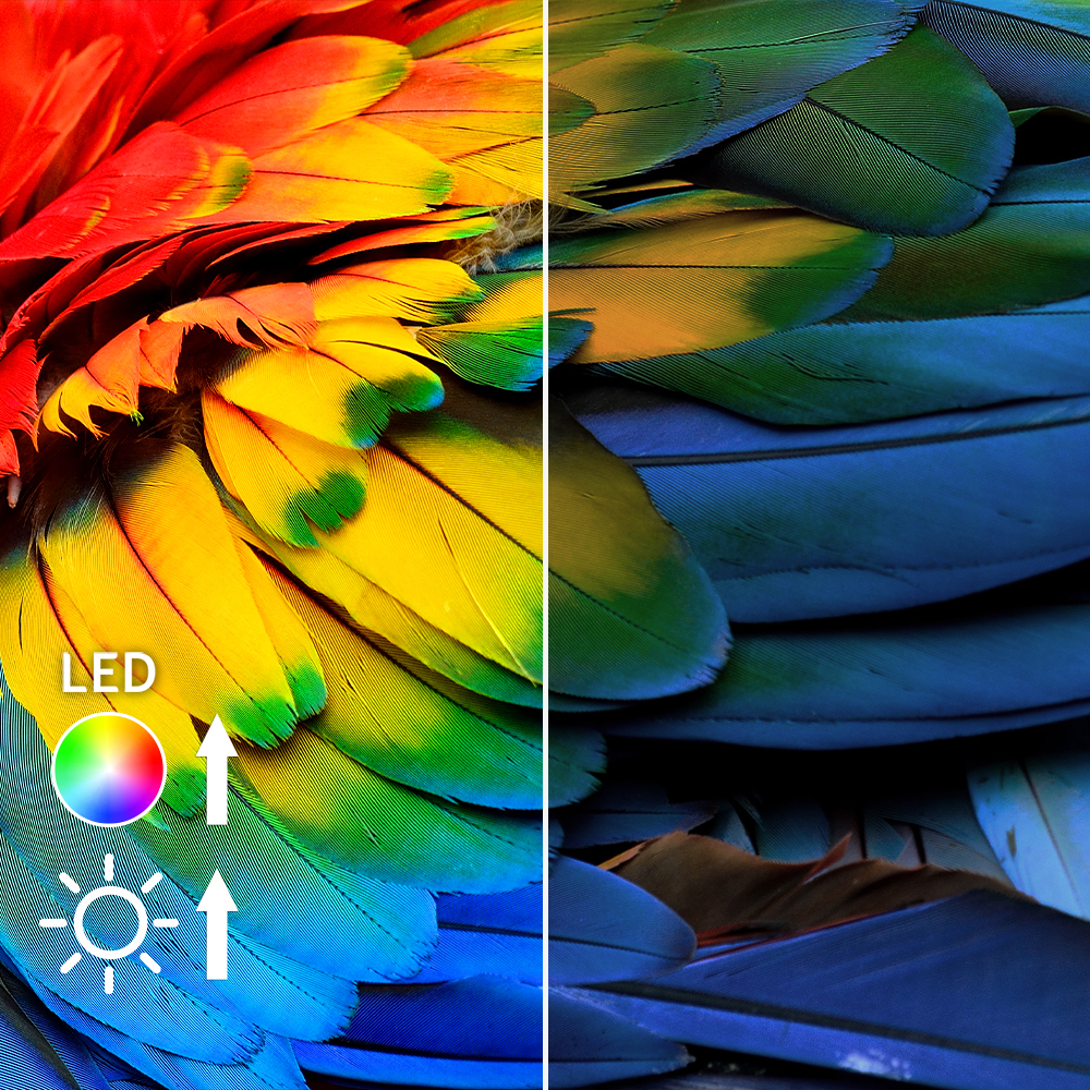 Visibly Improved LED Brightness
