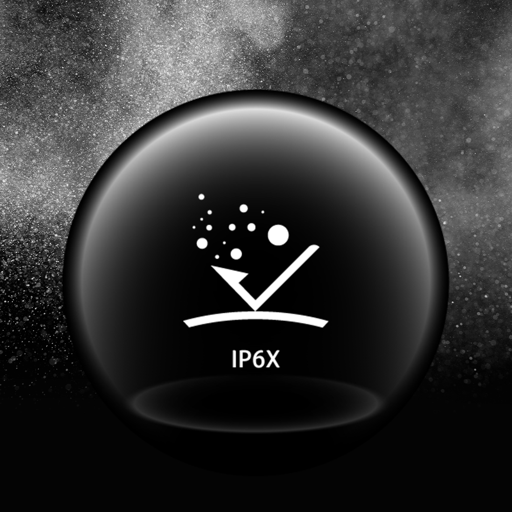 IP6X Dust Protection