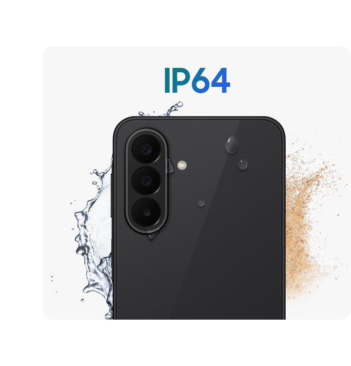 Widerstandsfähig dank IP64-Wasserschutz