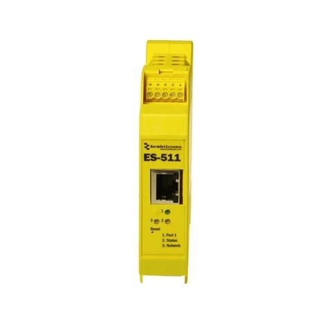 1 Port software selectable as RS232, RS422/485 Full duplex or RS422 Half duplex
