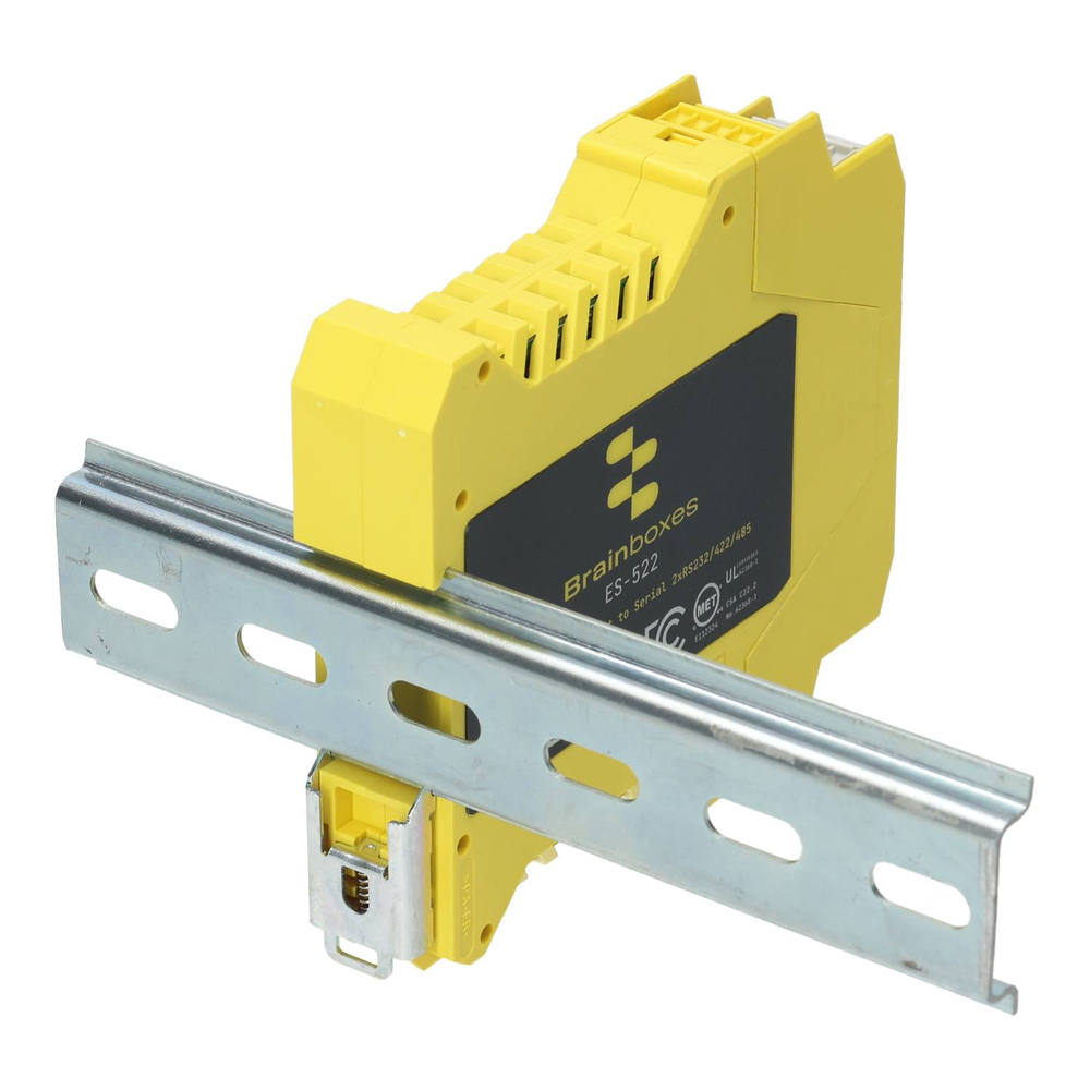 DIN rail mountable