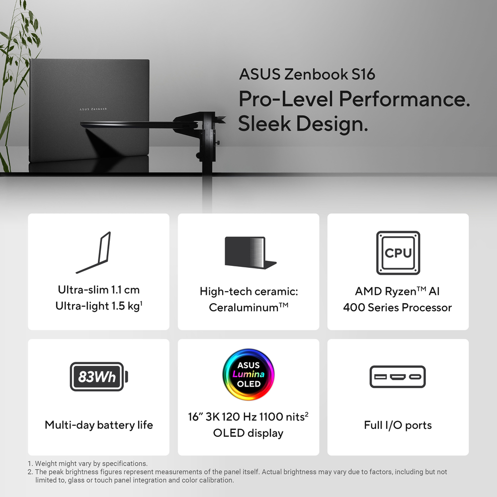 Pro-Level Performance. Sleek Design.