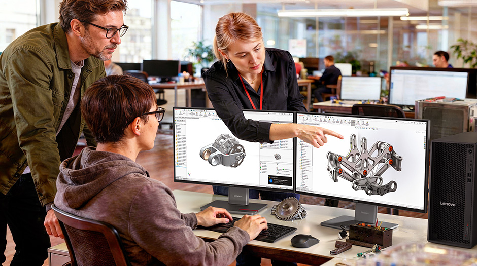 <p>NVIDIA RTX PRO™ BLACKWELL GRAPHICS</p><p>Create & Render Efficiently</p>