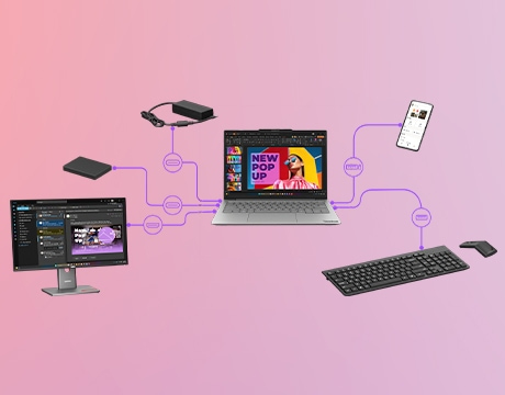 More Ways to Connect – No Dongles Required