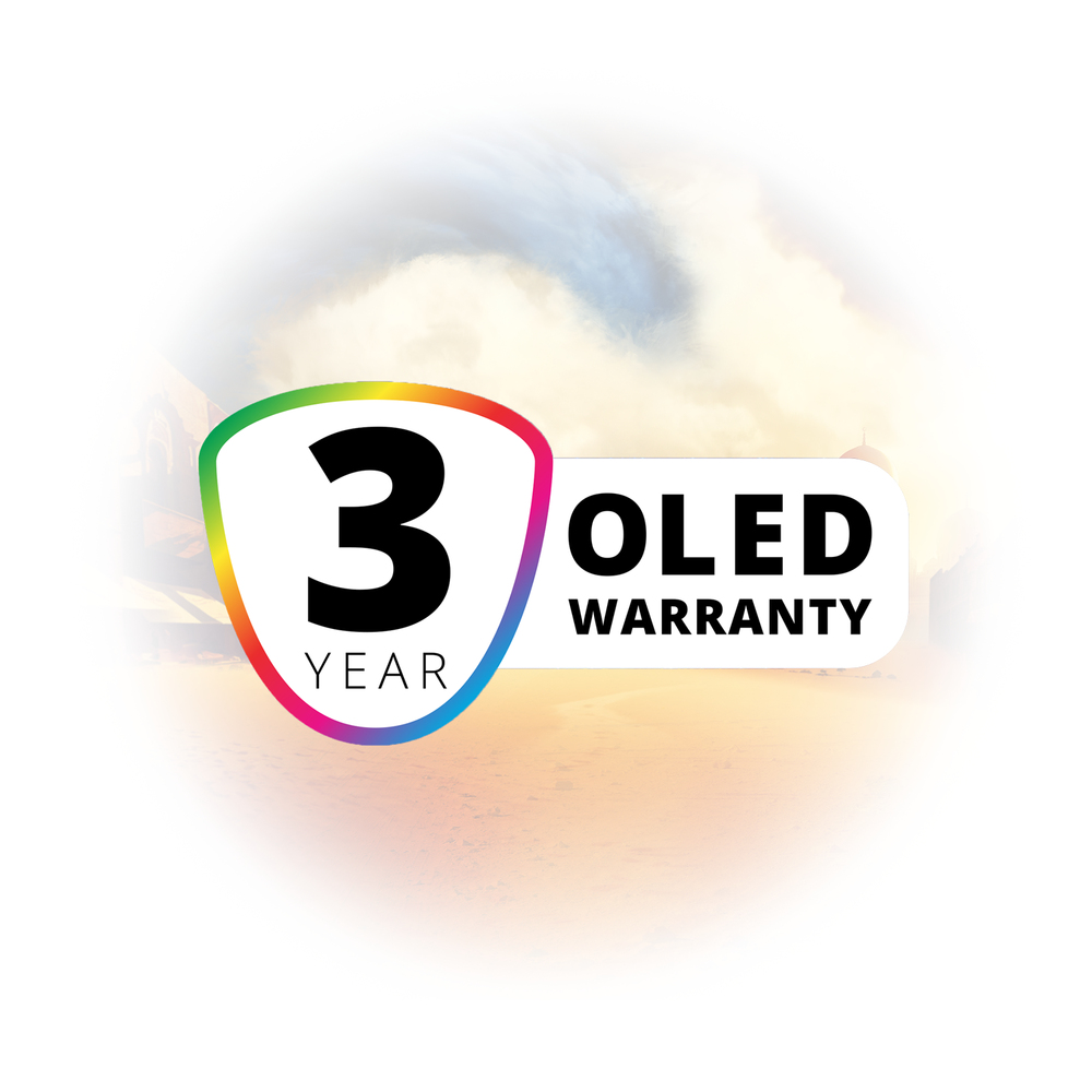 Garanzia di tre anni OLED