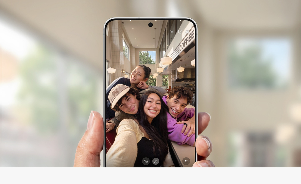 Viel Platz auf deinen Selfies