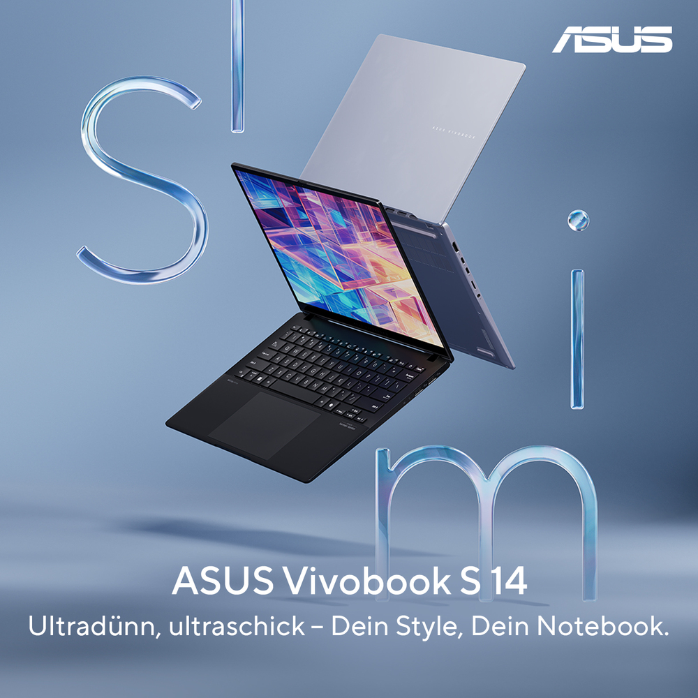 Ultradünn, ultraschick – Dein Style, Dein Notebook.