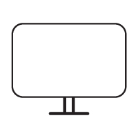 Sleek design. Seamless dual monitor setups