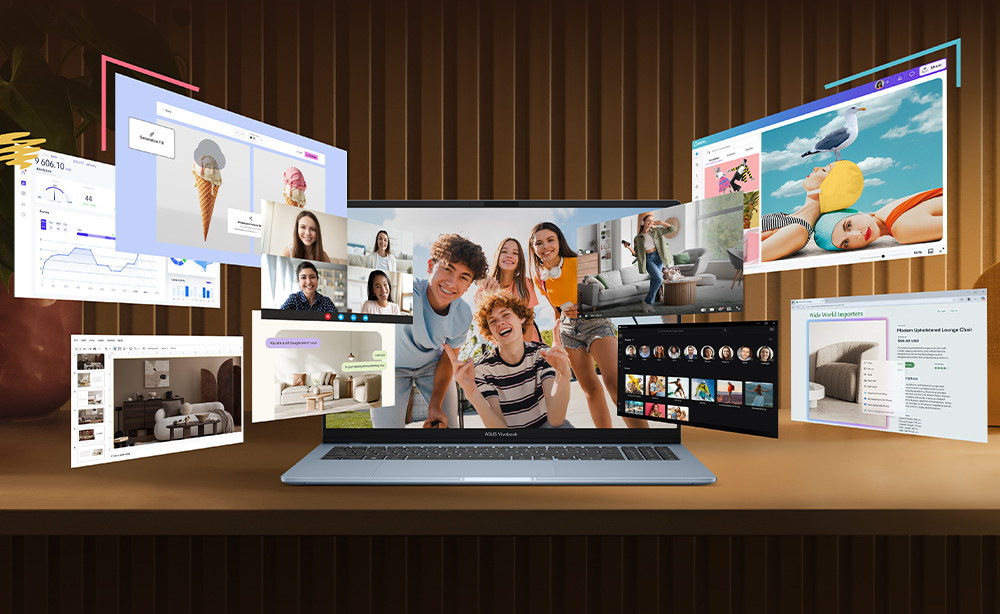 AI-Leistung auf einer größeren Leinwand