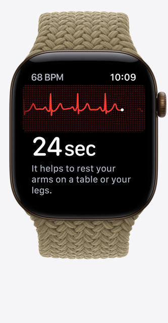 ECG on your wrist. Anytime, anywhere.