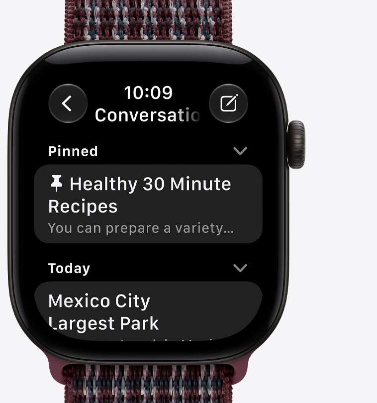 Make every day more effortless with Siri AI and Audio Intelligence.