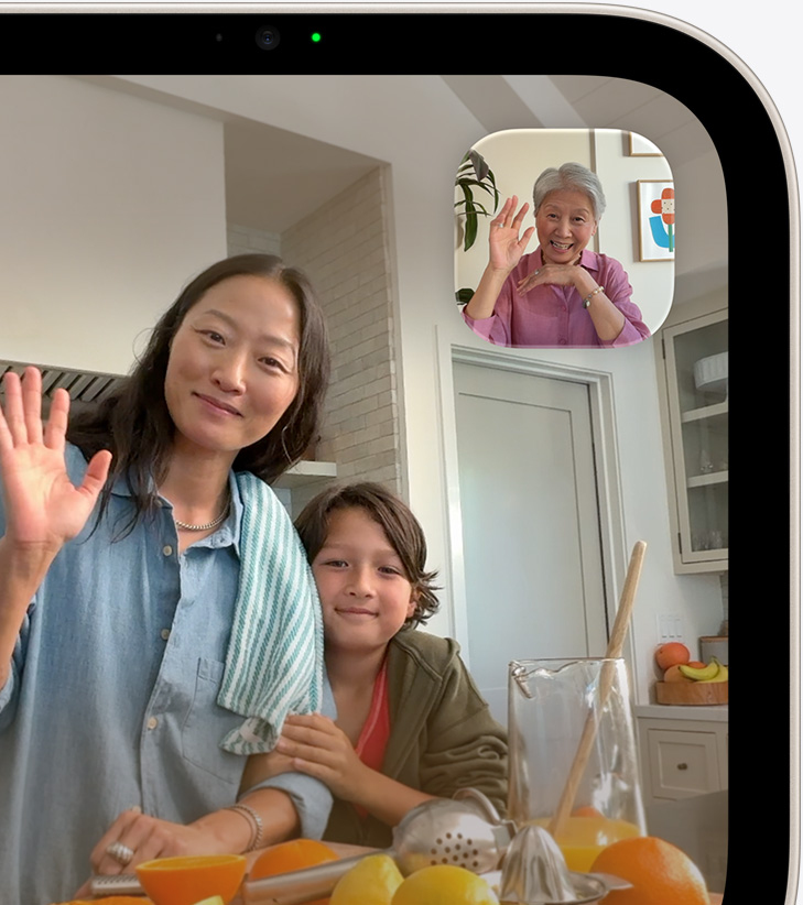 Friends and family are just a screen away.