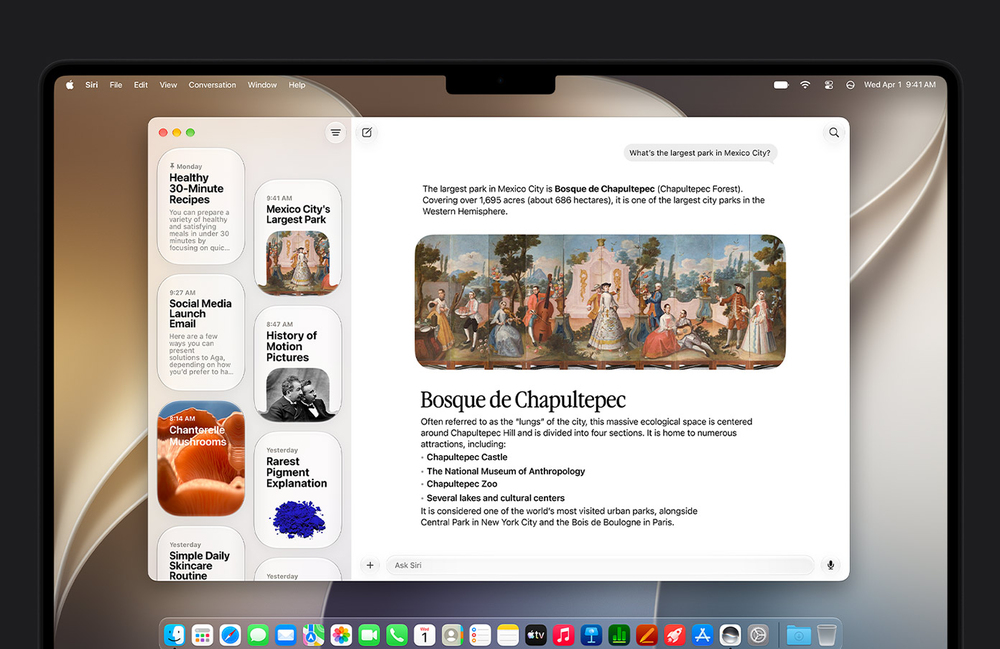 Apple Intelligence und Siri AI. Macht alles. Nur für dich.