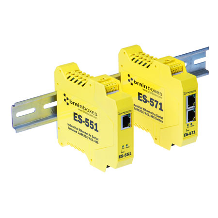 DIN rail mountable