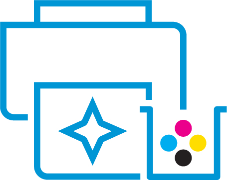 Grafik och bilder med livfulla färger