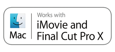 Compatibile con iMovie e Final Cut Pro X