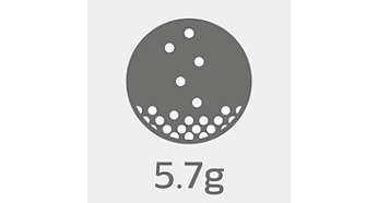 5,7 g ultra hafif tasarım üstün konfor sağlar*