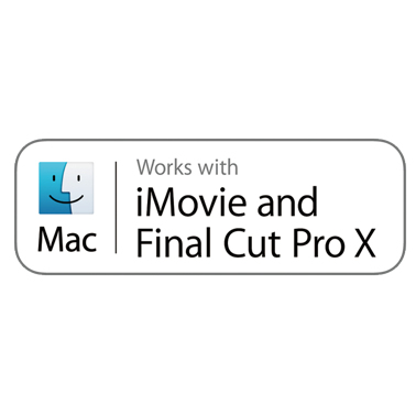 Compatibile con iMovie e Final Cut Pro X