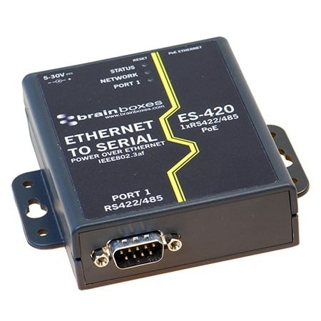 1 RS422/485 serial port