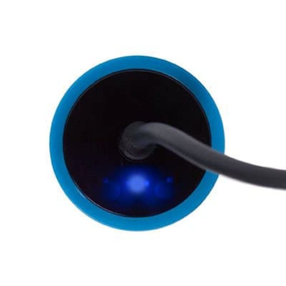 Blaue LED-Anzeige