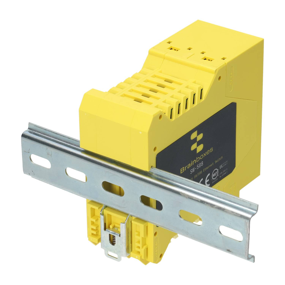 DIN rail mountable