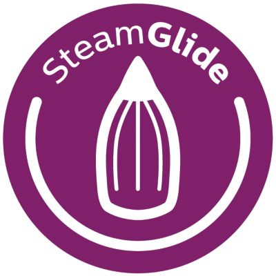 Kolayca kayması için SteamGlide taban