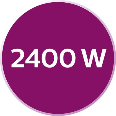Hızlı ısınma için 2400 W