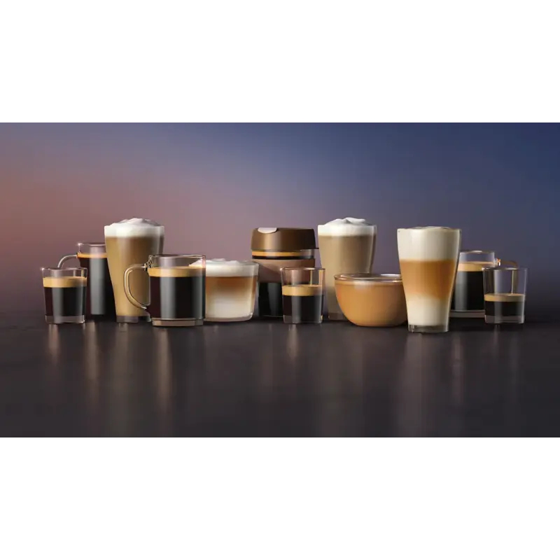 Zwölf Kaffeespezialitäten auf Tastendruck