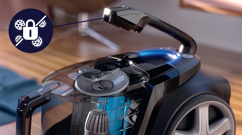 Allergy Lock schließt Staub im Inneren ein – für optimale Hygiene