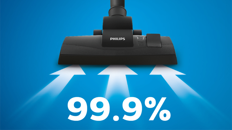 99,9 % Staubaufnahme* für hervorragende Reinigungsergebnisse