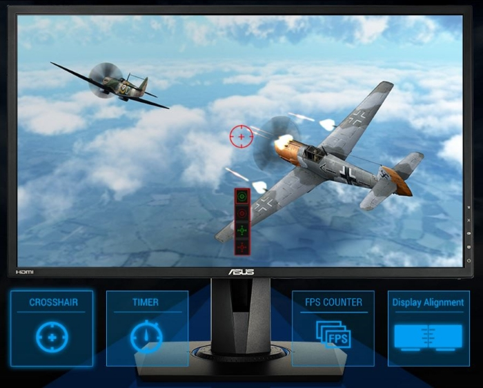 ASUS'a özel GamePlus teknolojisi