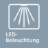 Die neue LED-Beleuchtung: Erhellt die Kochstelle optimal und stromsparend.