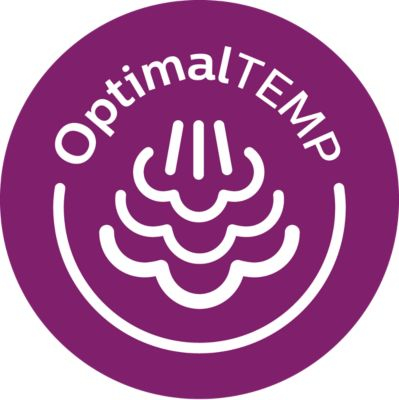 OptimalTEMP teknolojisi, ısı ayarı gerektirmez