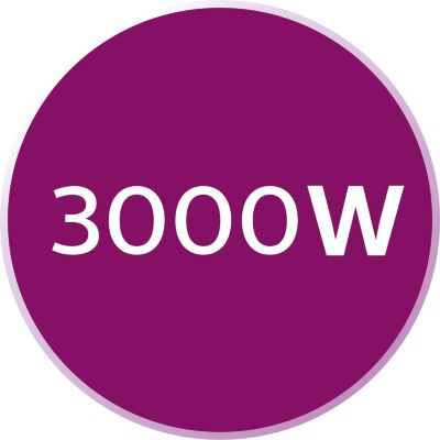3000 W ile hızlı ısınma ve güçlü performans
