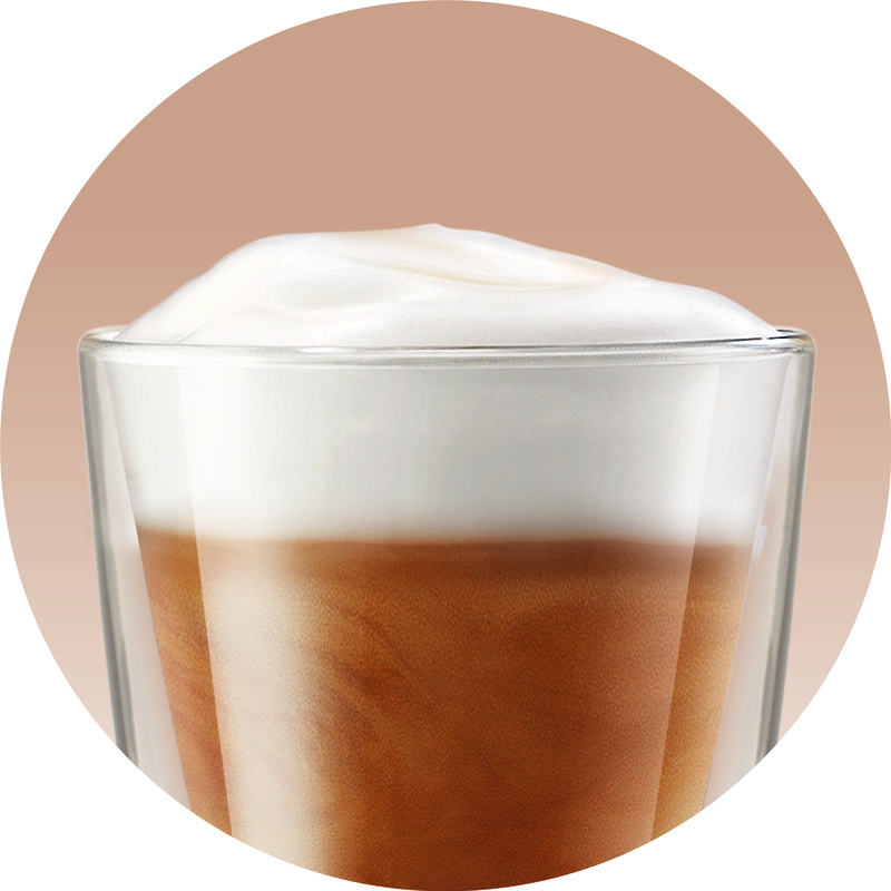 Multifunzione: una varietà di bevande a base di caffè e latte