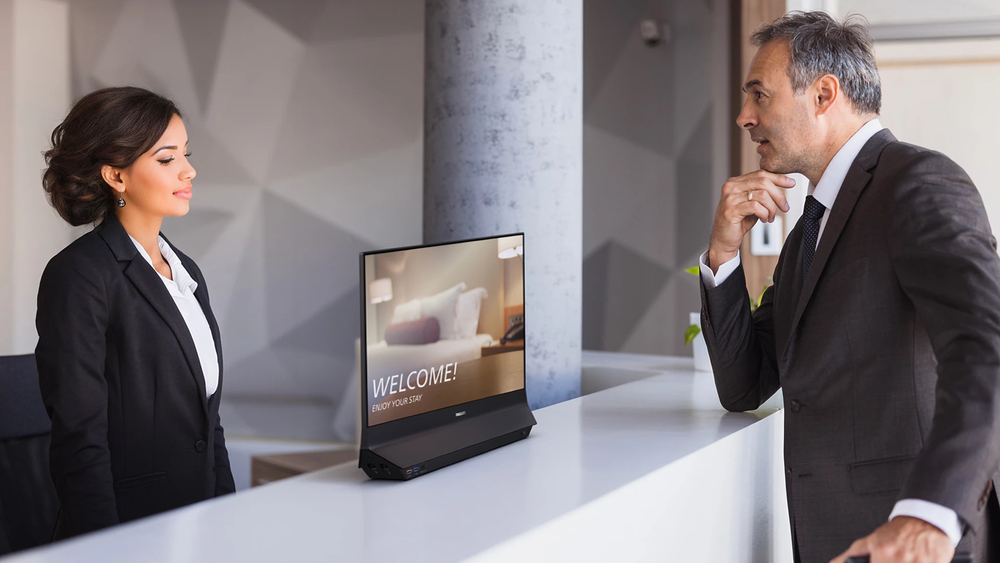 Dual-sided screens: Easy access from both sides.