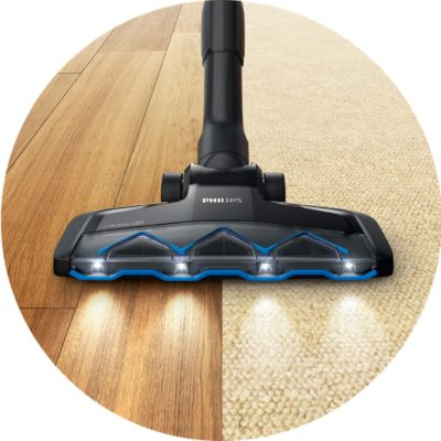 TriActive LED başlık, gizli tozları ortaya çıkarır ve yok eder