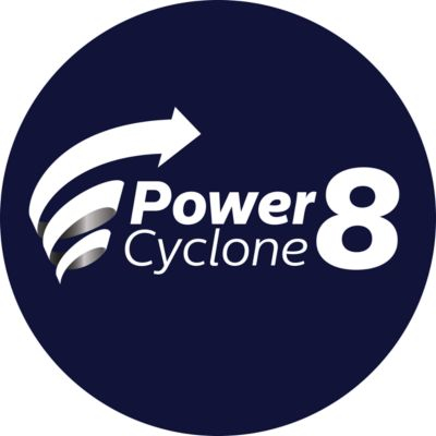 PowerCyclone 8 teknolojisi tozu havadan ayırır
