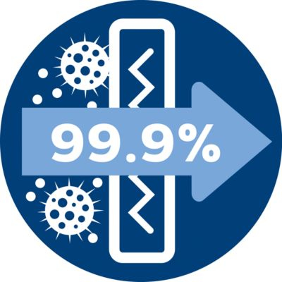 Alerji filtresi, ince tozları %99,9 oranında hapseder