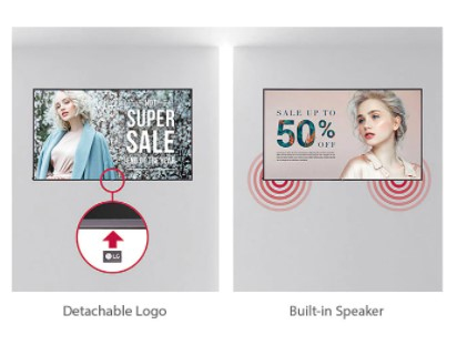 Detachable Logo & Built-in Speaker