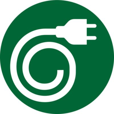 Kolay saklama için güç kablosu sarıcı