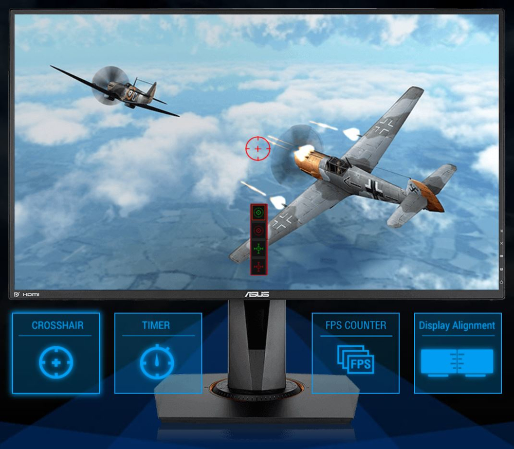 ASUS'a özgü GamePlus teknolojisi