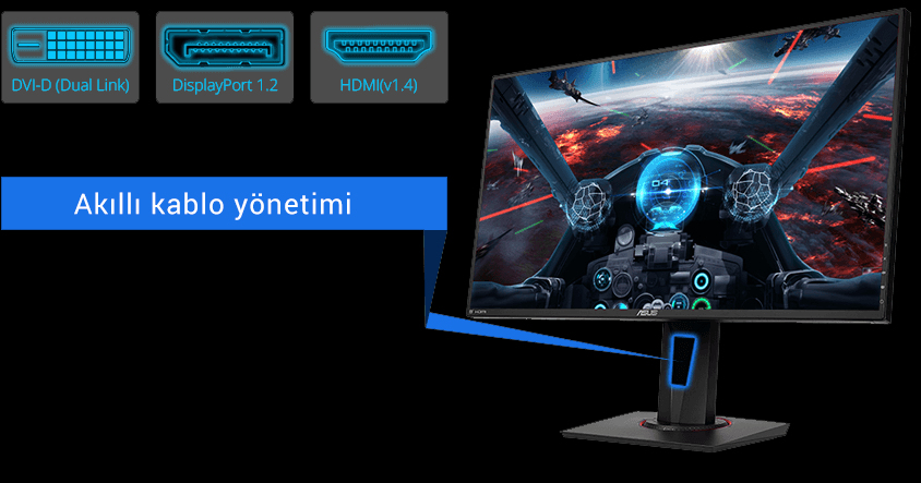 Zengin bağlantı seçeneği ve ince çerçeveli tasarım