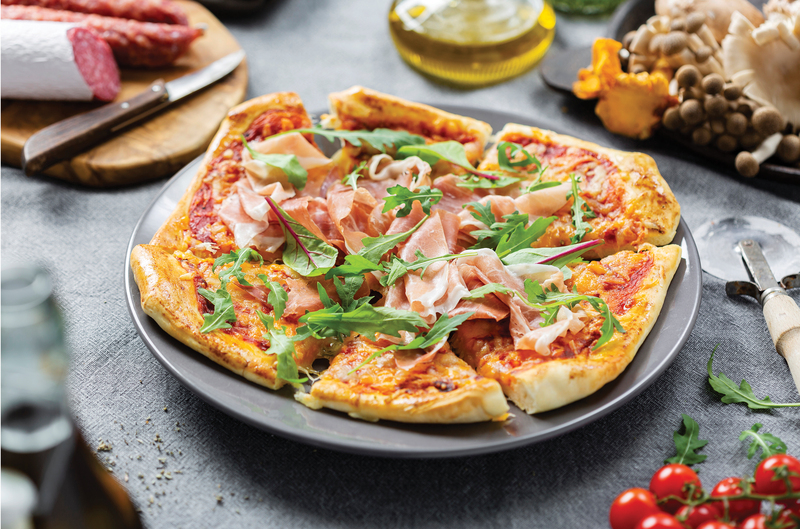 Backe deine liebste 26-cm-Pizza in nur 8 Minuten