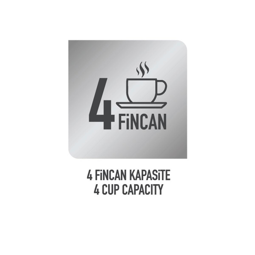 4 Fincan Kapasite