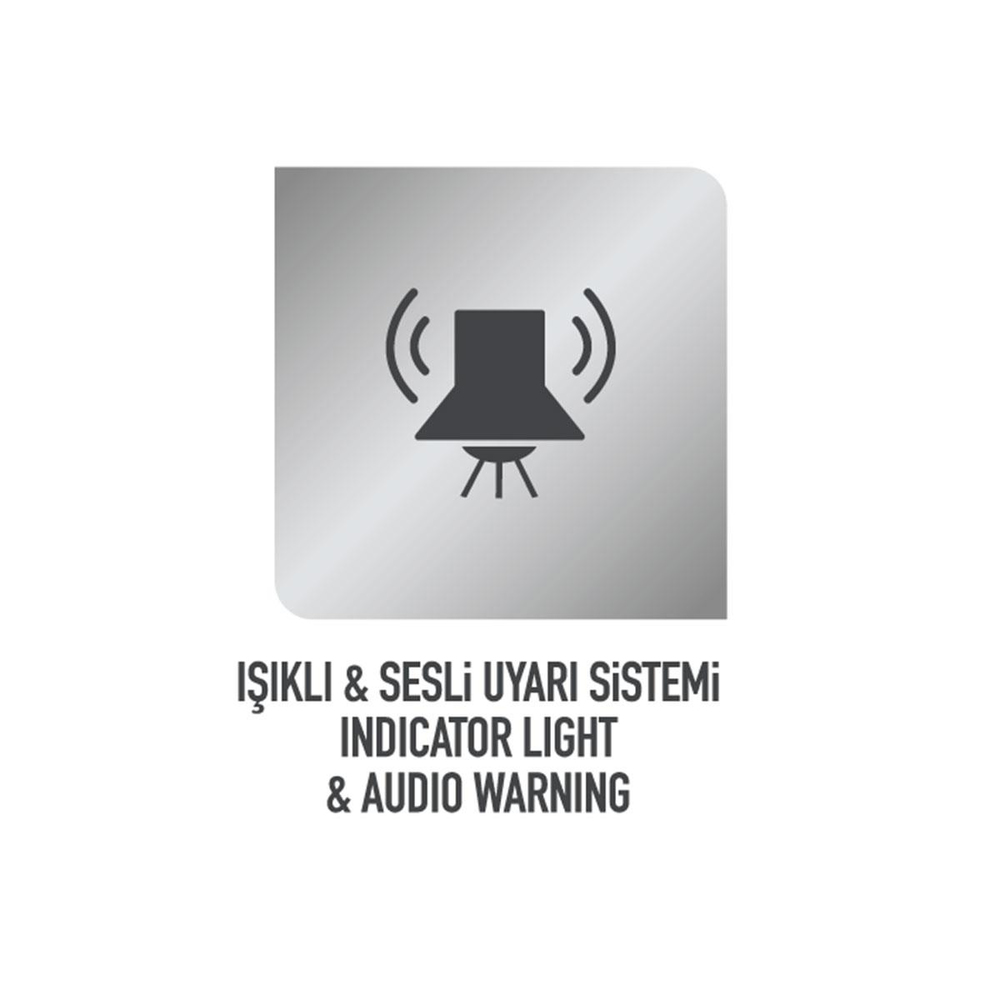 Işıklı & Sesli Uyarı