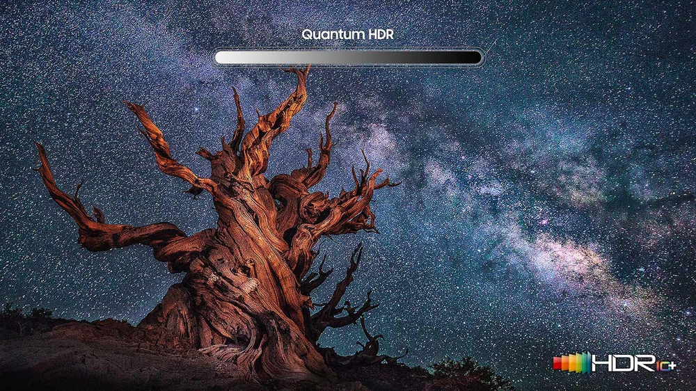 Parlak QLED ile inanılmaz HDR kalitesi