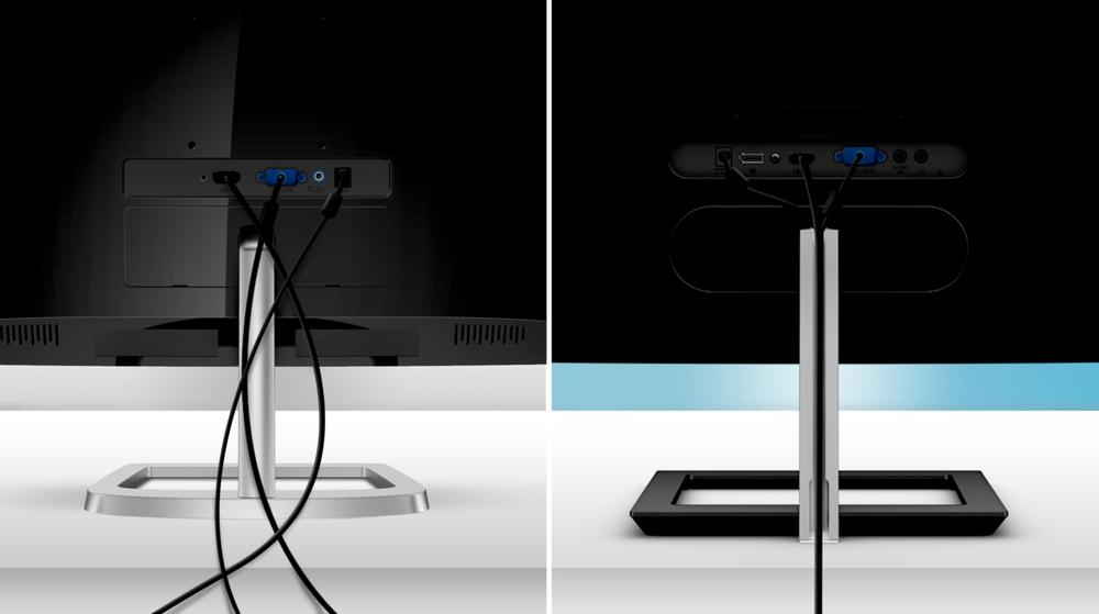 Cable management reduces cable clutter for neat workspace