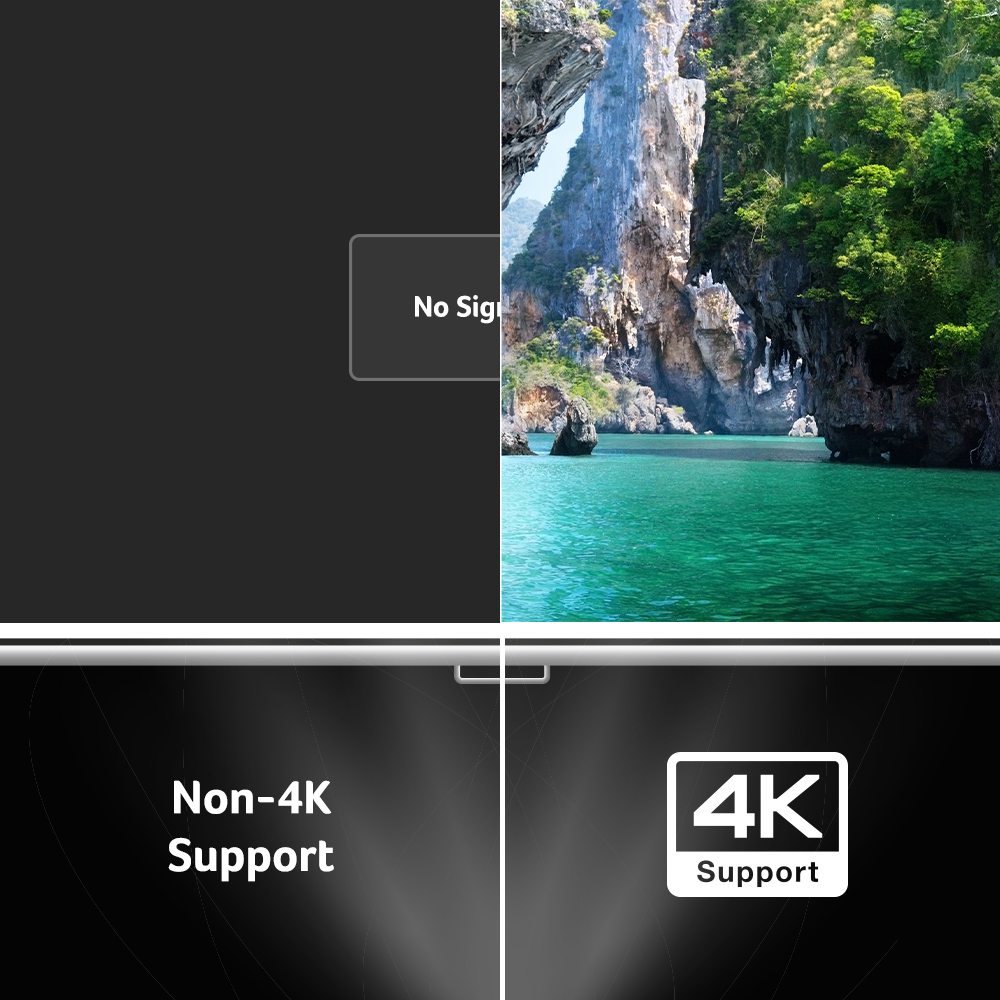 <b>4K HDR Support</b>