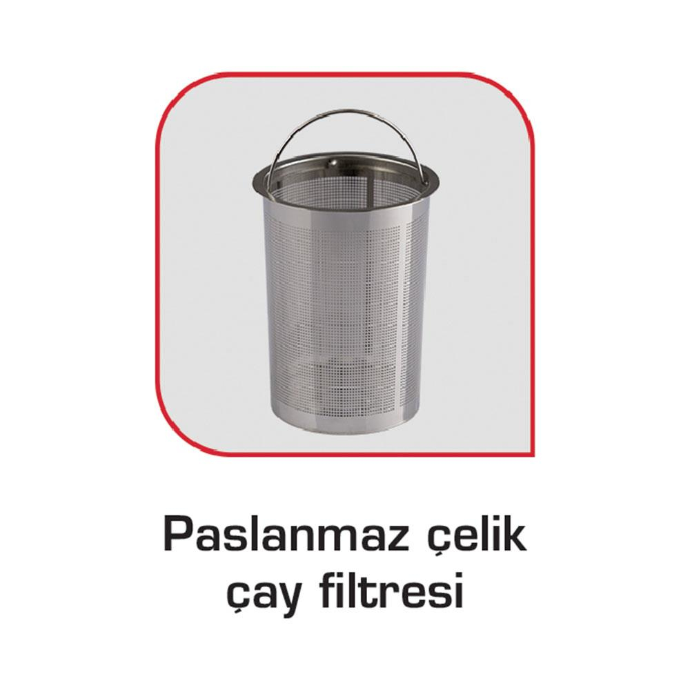 Paslanmaz Çelik Çay Filtresi